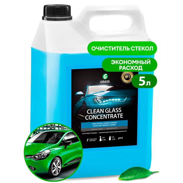 Средство для очистки стекол и зеркал "Clean glass concentrate" (канистра 5 кг)