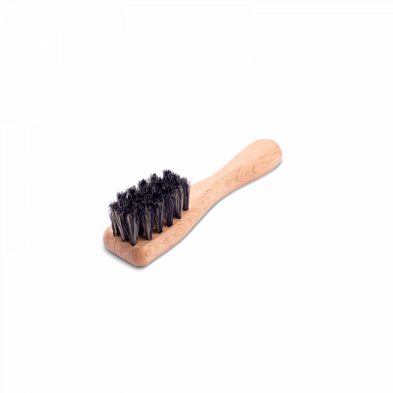 Foam Heroes Natural Boar's Hair Brush щетка для очистки кожи, 11.8x2.9см, арт.FHA018
