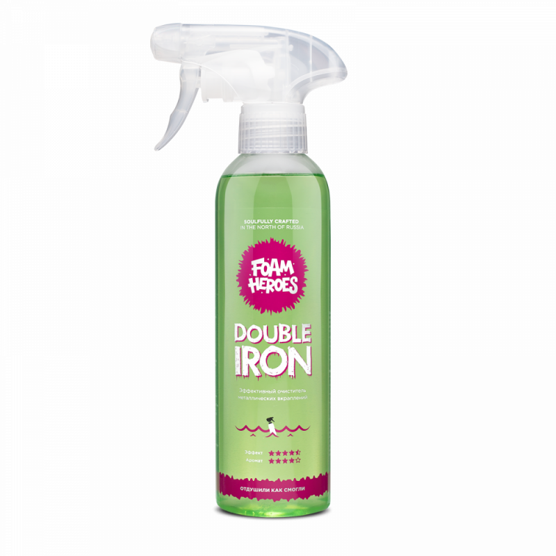 Foam Heroes Double Iron очиститель металлических вкраплений, 500мл, арт.FHB076