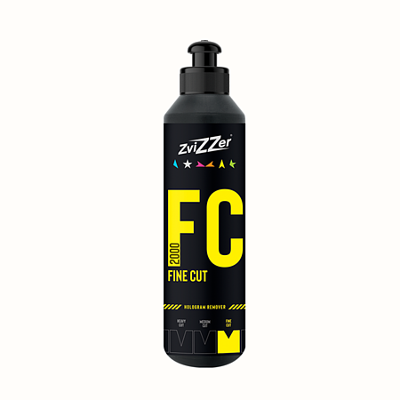 Полировальная паста ZviZZer FC 2000 Fine Cut антиголограммная, 250ml,