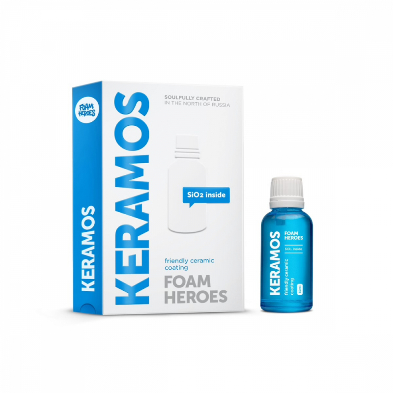 Foam Heroes Keramos керамическое покрытие для ЛКП автомобиля, 30мл, (керамика) арт.FHB079