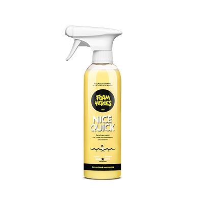 Foam Heroes Nice Quick Milkshake детейлер-спрей для интерьера автомобиля, 500мл, арт.FHB018