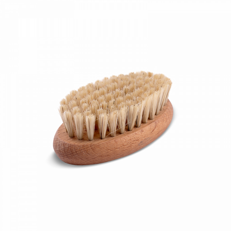 Foam Heroes Natural Boar's Hair Brush щетка для очистки кожи, 10.2x5.5см, арт.FHA015